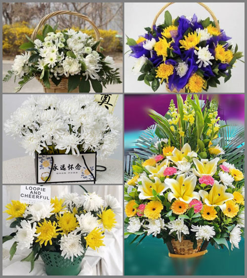 广东肇庆市德庆县九市镇九市社区白事提篮配送